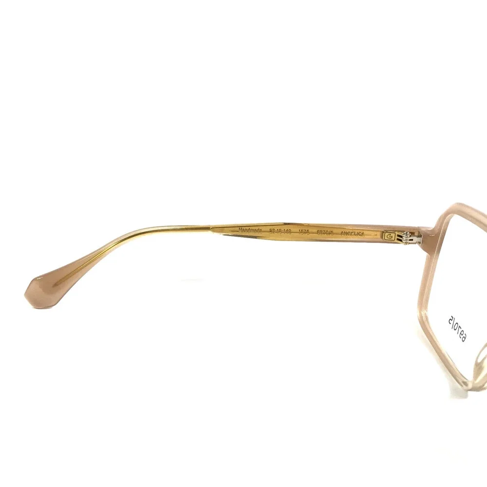 Gigi Studios Eyeglasses Frames ANGELICA 6970/S Nude Yellow Fade Square 52-15-140